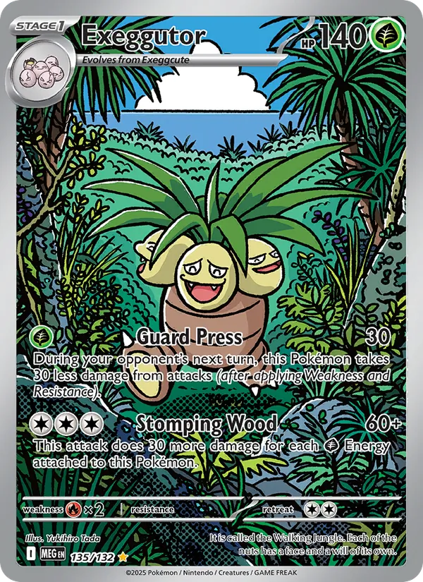 Exeggutor Mega Evolution 135/132