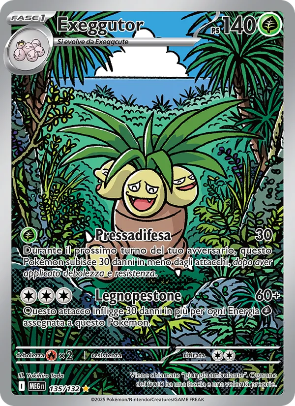 Exeggutor Megaevoluzione 135/132