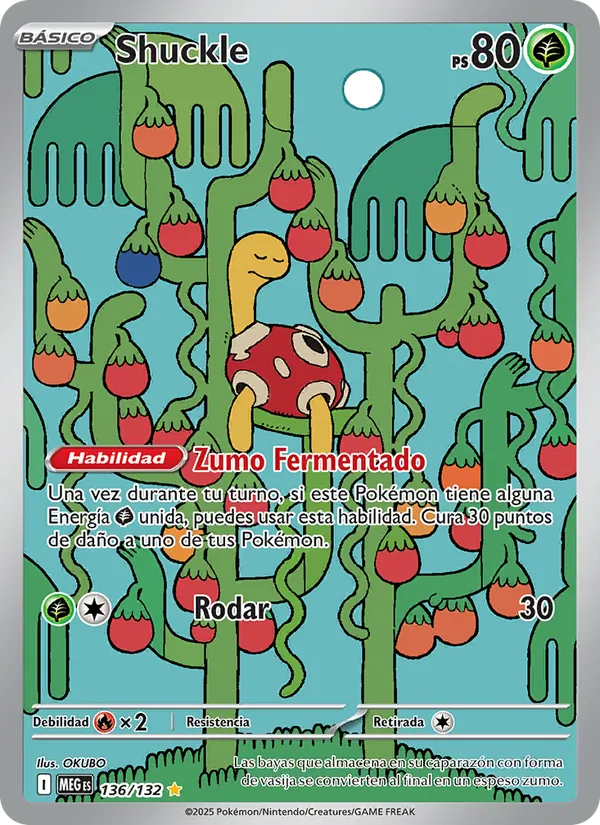 Shuckle Megaevolución 136/132