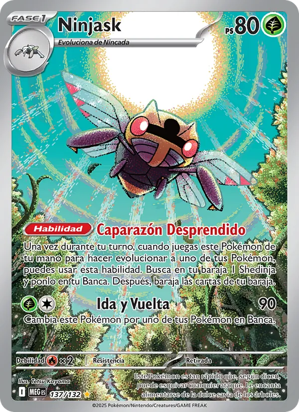 Ninjask Megaevolución 137/132