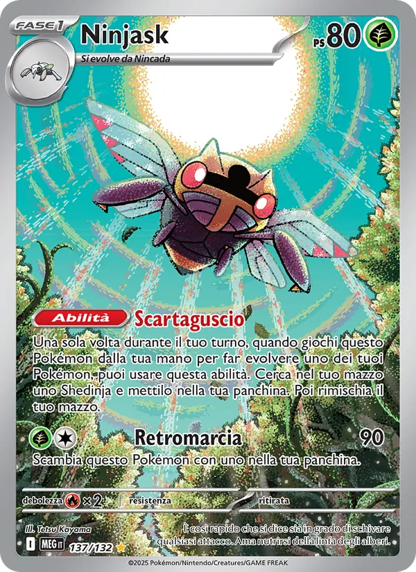 Ninjask Megaevoluzione 137/132
