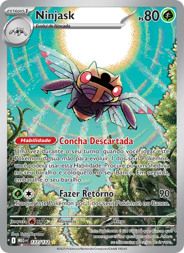 Ninjask Megaevolução 137/132