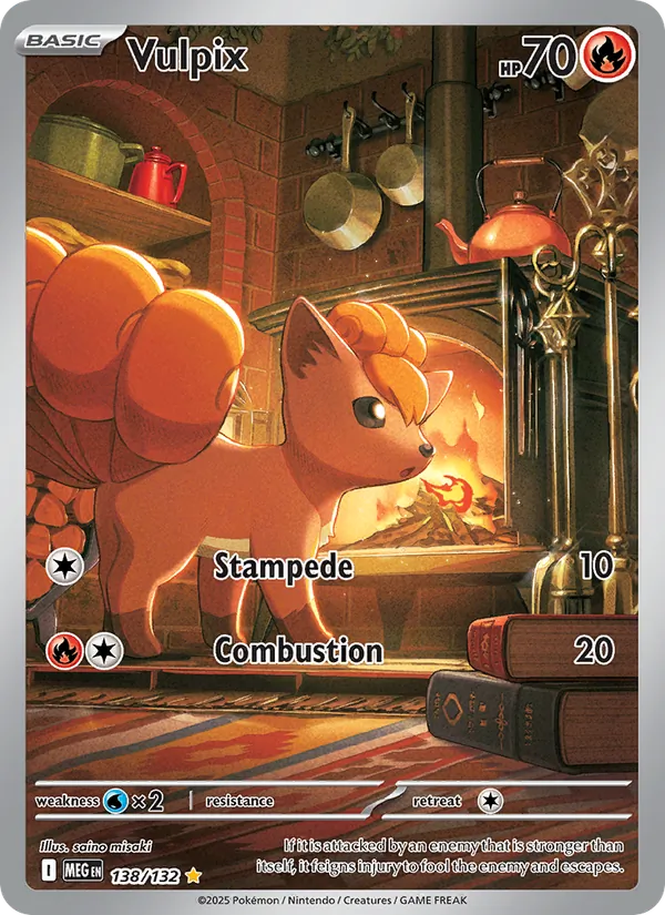 Vulpix Mega Evolution 138/132