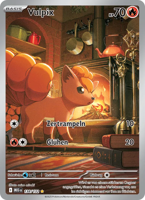 Vulpix Mega-Entwicklung 138/132
