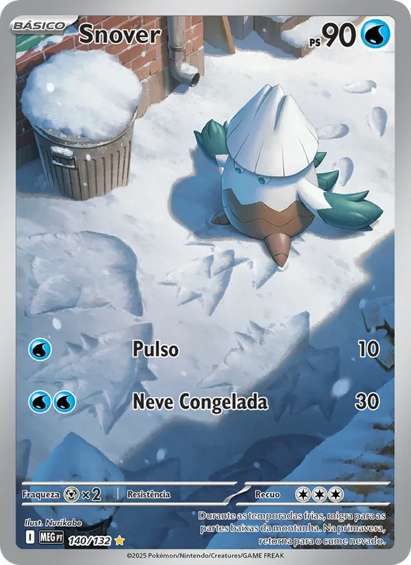 Snover Megaevolução 140/132