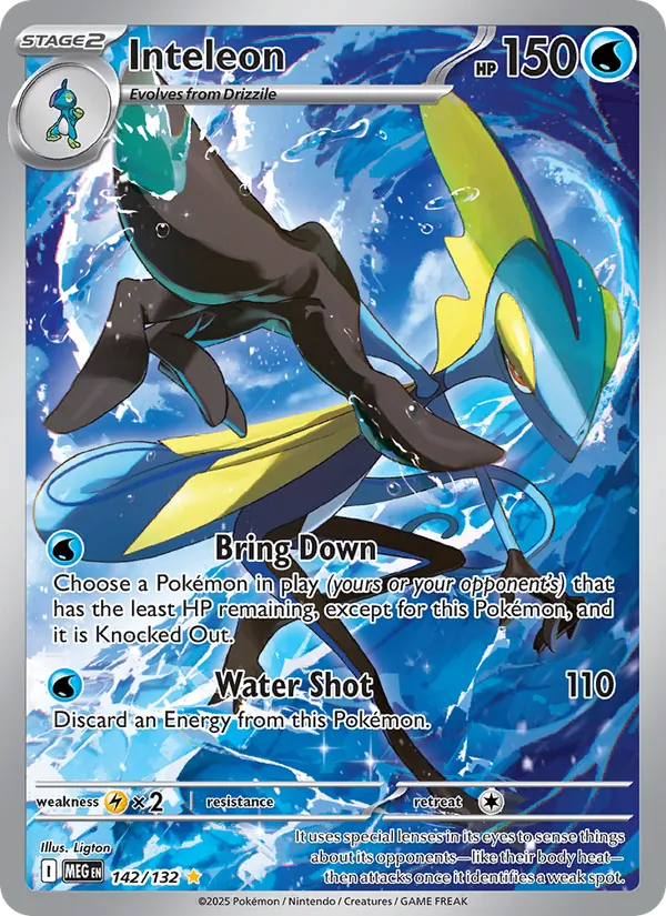 Inteleon Mega Evolution 142/132