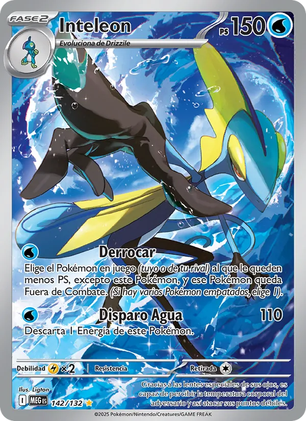Inteleon Megaevolución 142/132