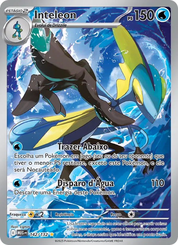 Inteleon Megaevolução 142/132