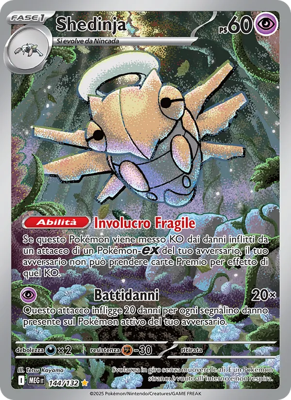 Shedinja Megaevoluzione 144/132