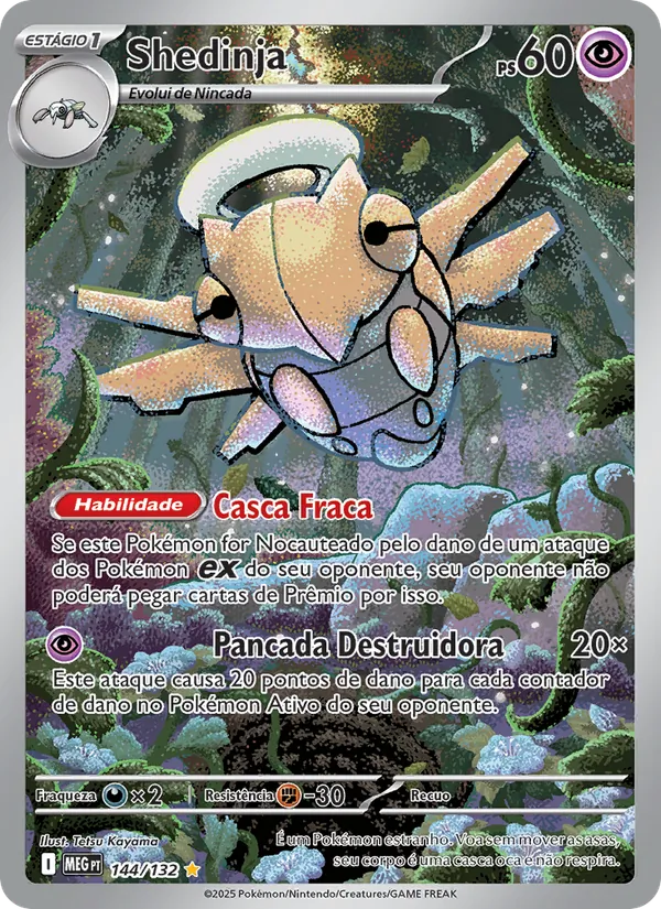 Shedinja Megaevolução 144/132