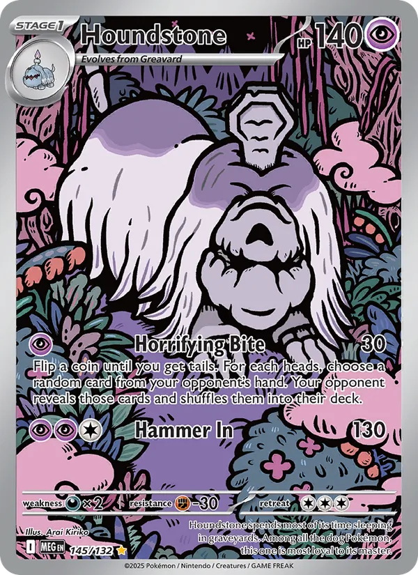 Houndstone Mega Evolution 145/132