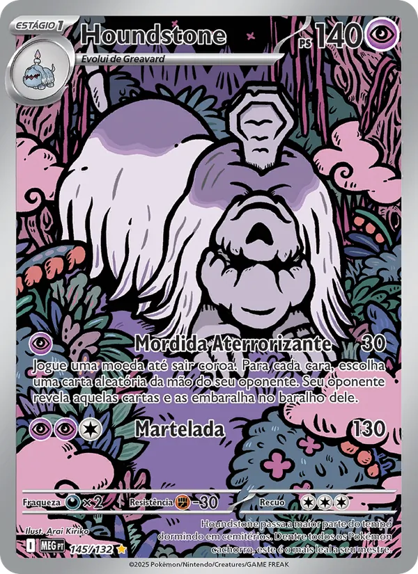 Houndstone Megaevolução 145/132