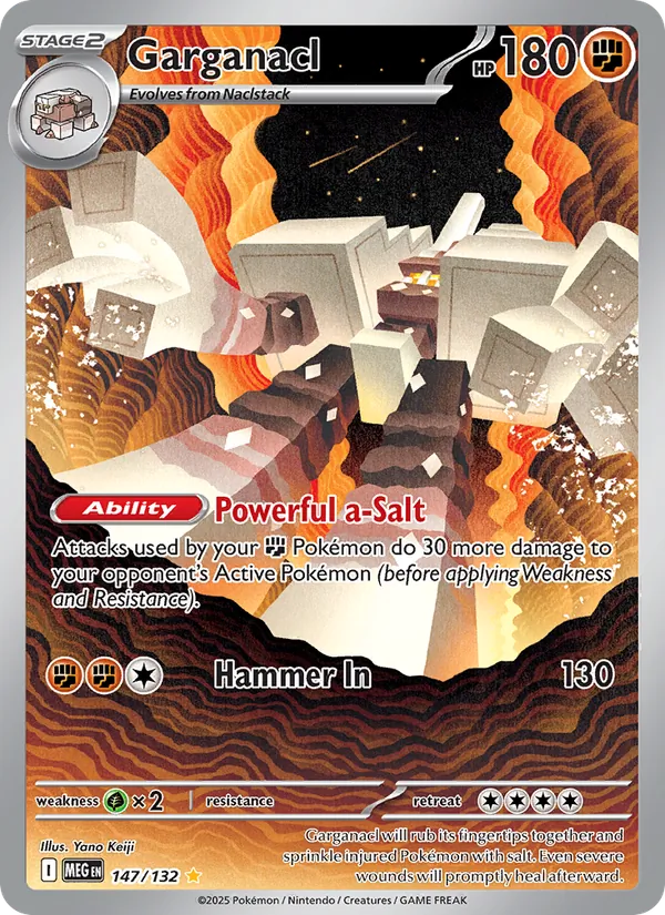 Garganacl Mega Evolution 147/132