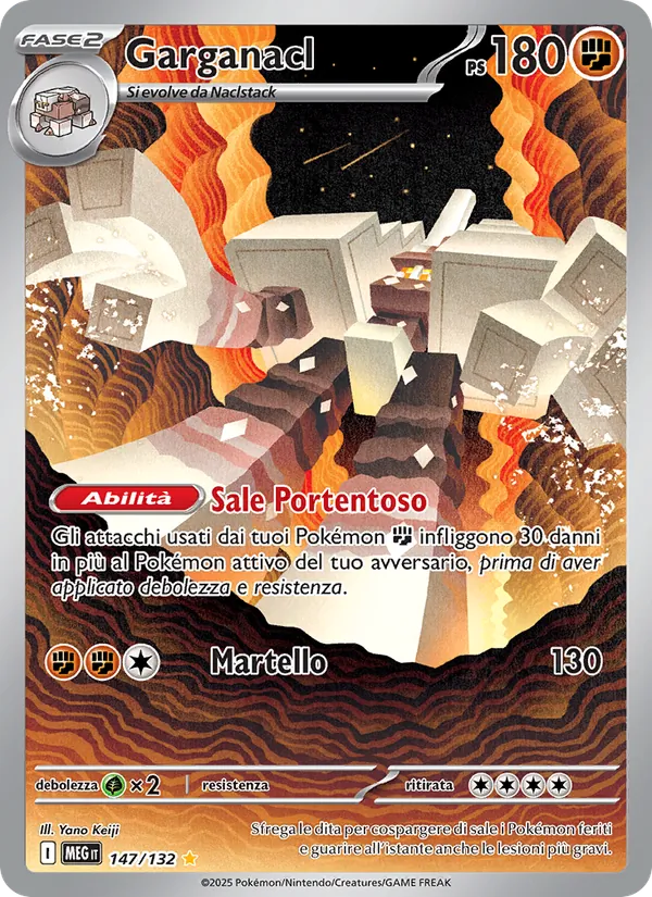 Garganacl Megaevoluzione 147/132
