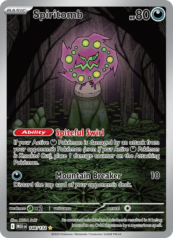 Spiritomb Mega Evolution 148/132