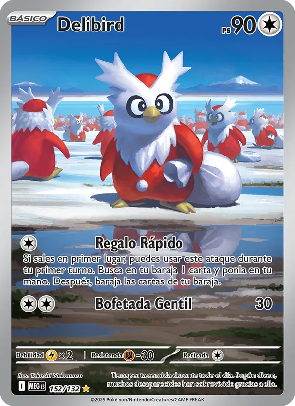 Delibird Megaevolución 152/132