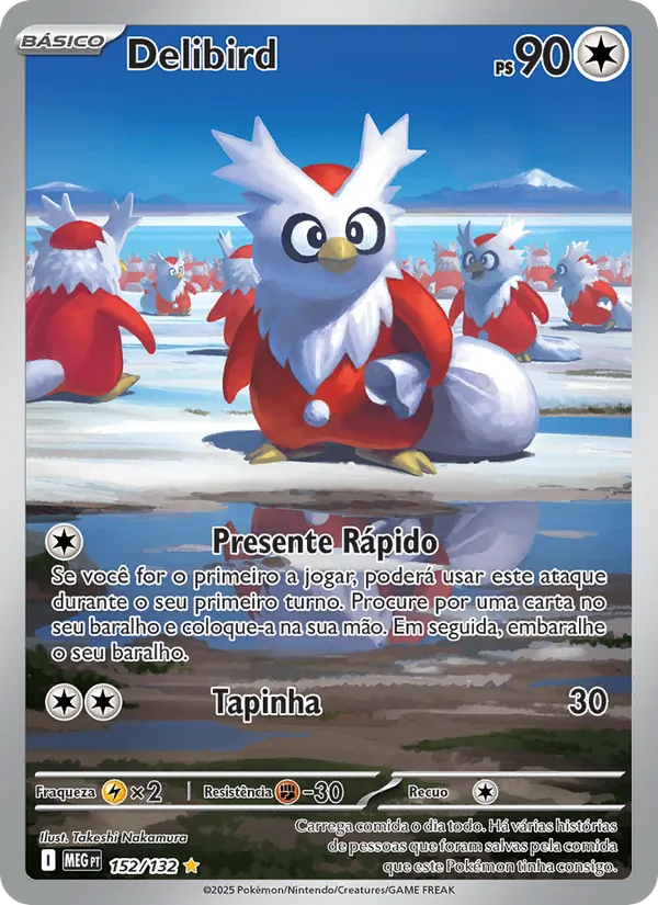 Delibird Megaevolução 152/132