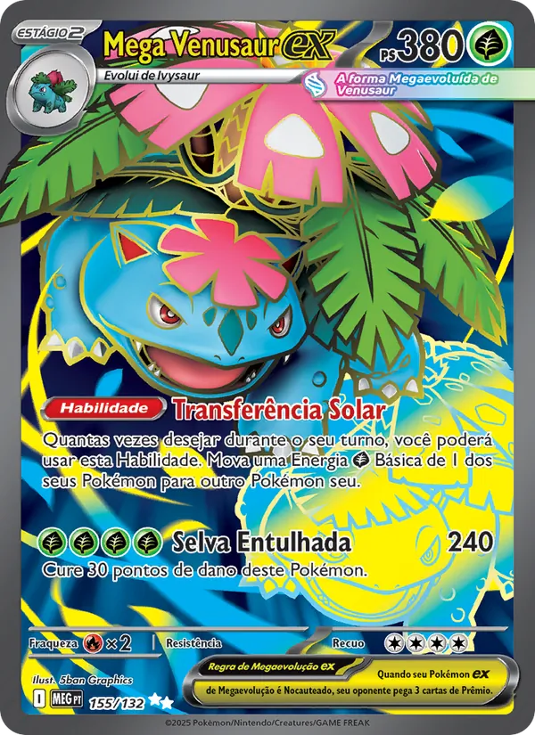 Mega Venusaur ex Megaevolução 155/132
