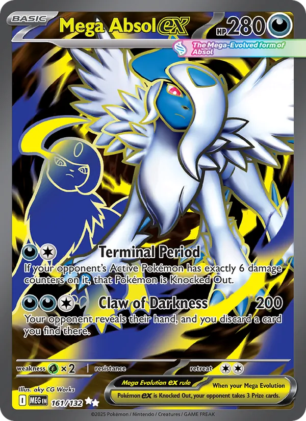 Mega Absol ex Mega Evolution 161/132