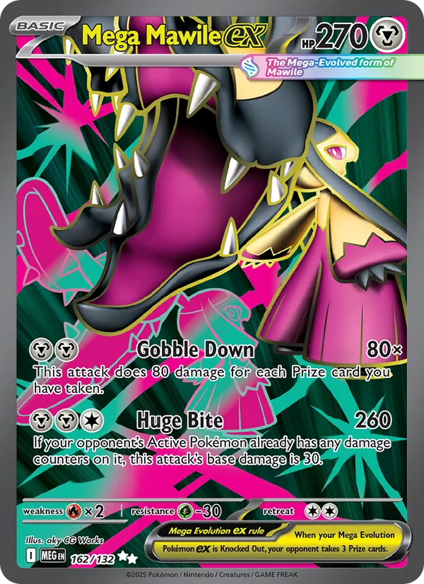 Mega Mawile ex Mega Evolution 162/132