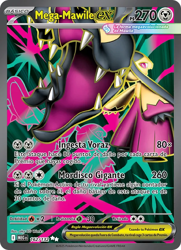 Mega-Mawile ex Megaevolución 162/132