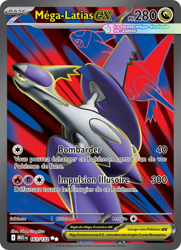 Méga-Latias-ex Méga-Évolution 163/132