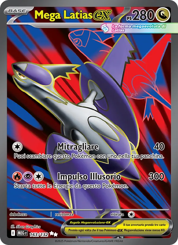 Mega Latias-ex Megaevoluzione 163/132