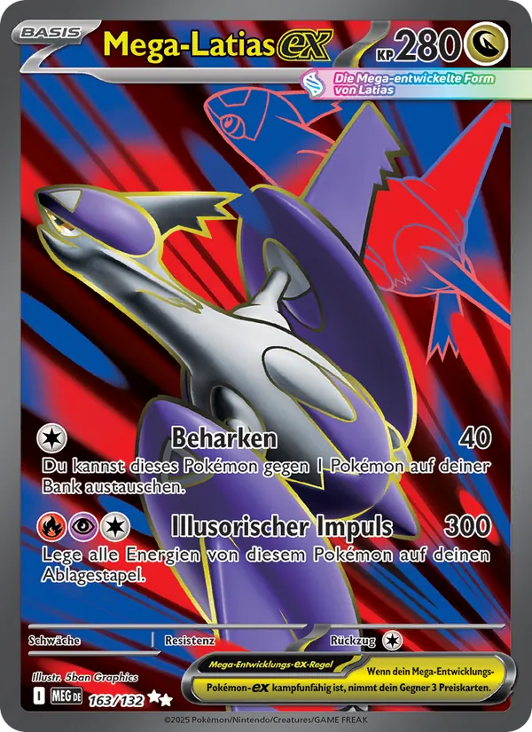 Mega-Latias-ex Mega-Entwicklung 163/132