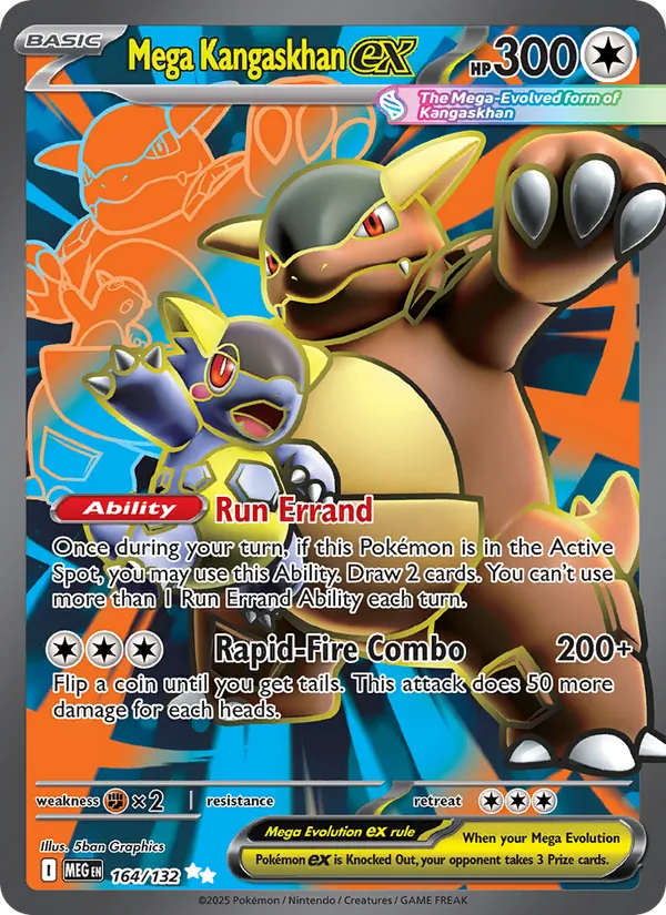 Mega Kangaskhan ex Mega Evolution 164/132