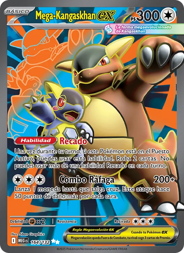 Mega-Kangaskhan ex Megaevolución 164/132