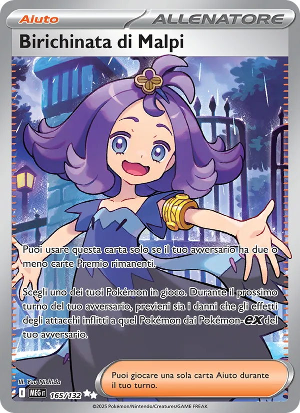 Birichinata di Malpi Megaevoluzione 165/132