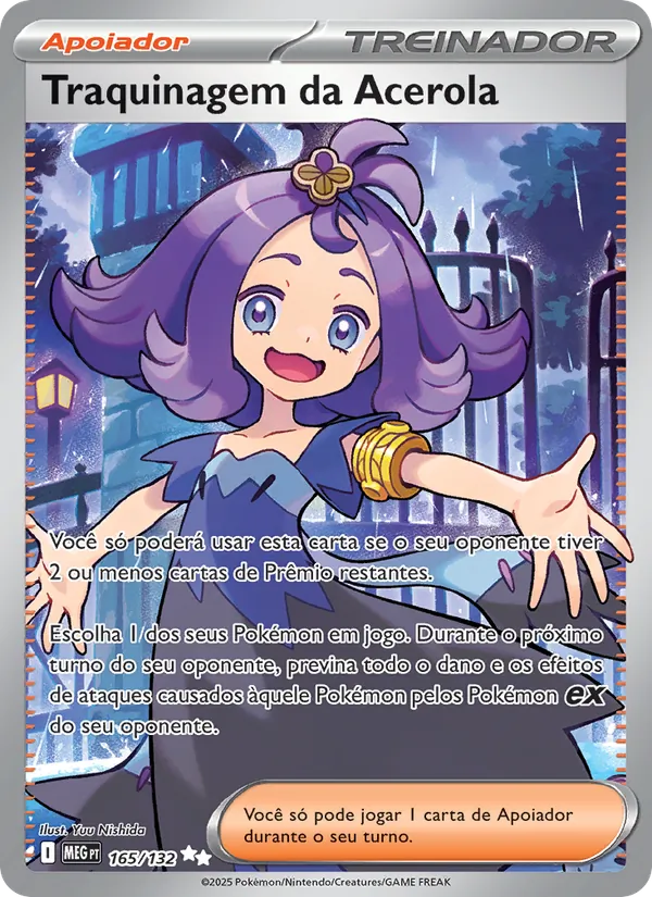 Traquinagem da Acerola Megaevolução 165/132