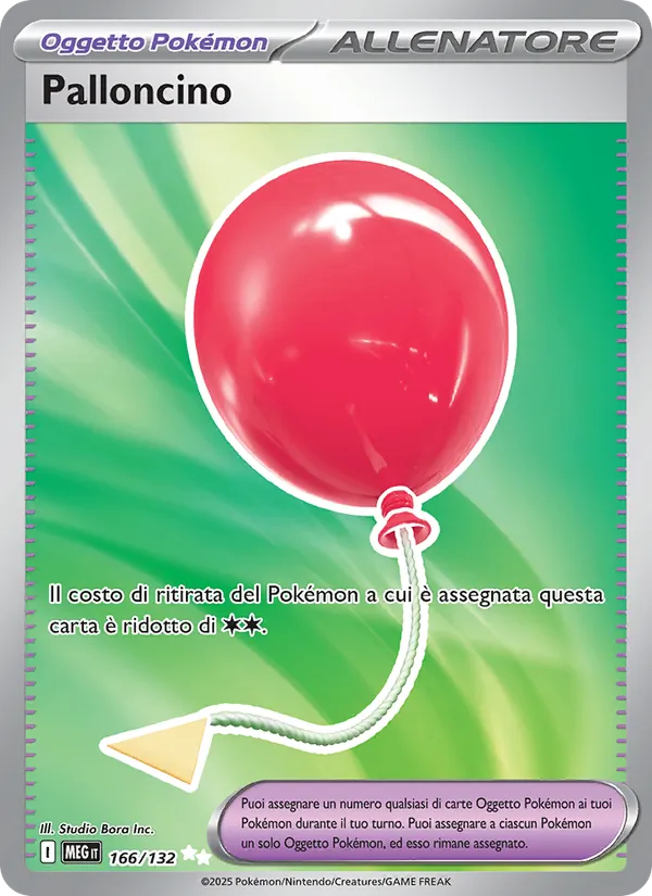 Palloncino Megaevoluzione 166/132