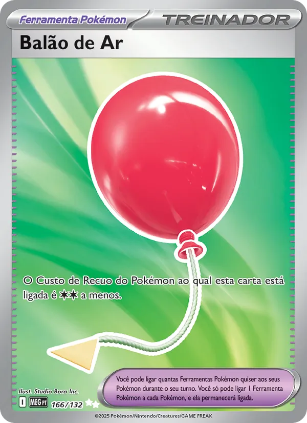 Balão de Ar Megaevolução 166/132