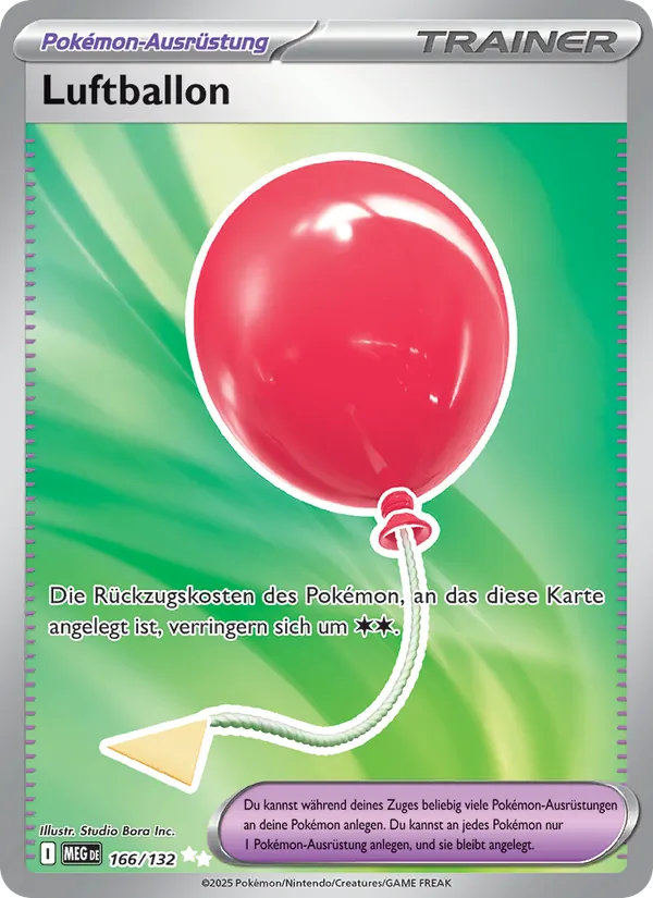 Luftballon Mega-Entwicklung 166/132