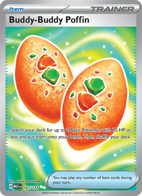 Buddy-Buddy Poffin Mega Evolution 167/132