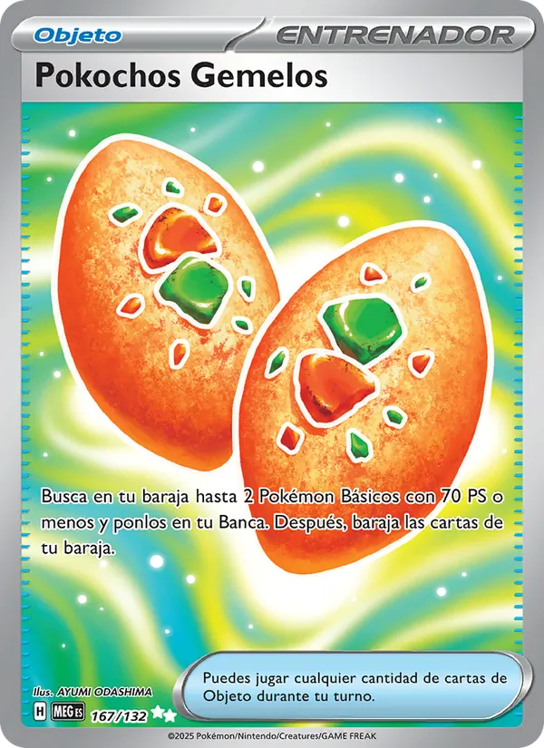 Pokochos Gemelos Megaevolución 167/132