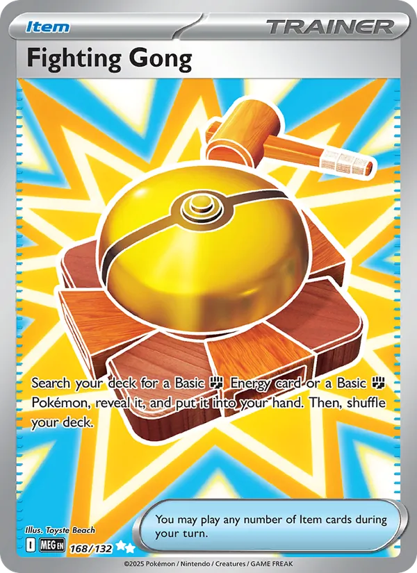 Fighting Gong Mega Evolution 168/132