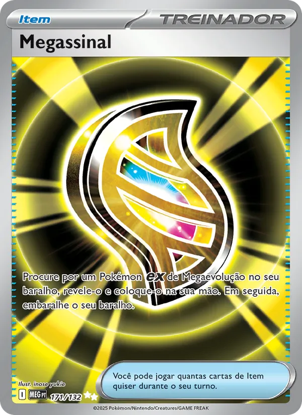 Megassinal Megaevolução 171/132