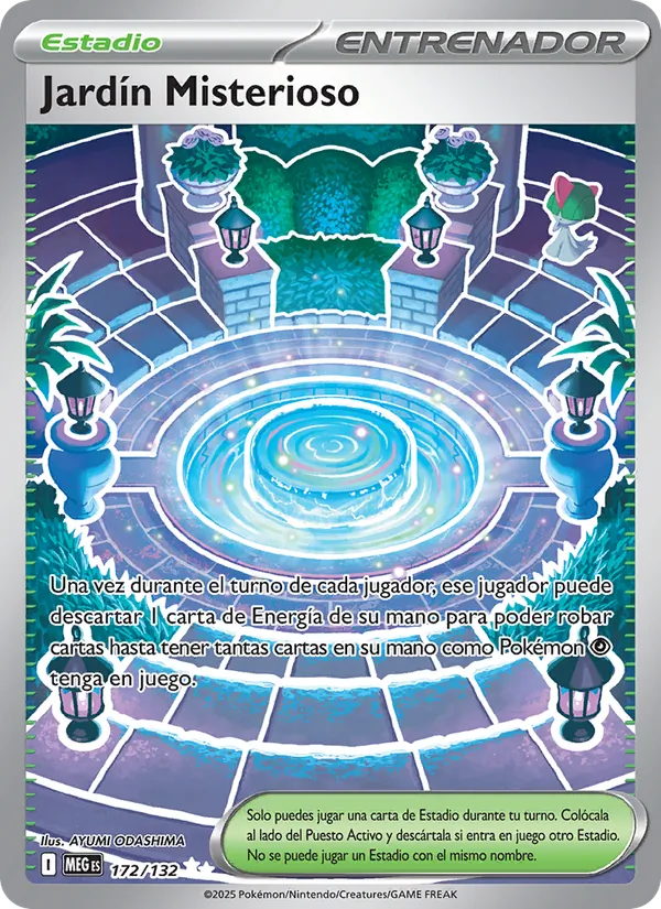 Jardín Misterioso Megaevolución 172/132
