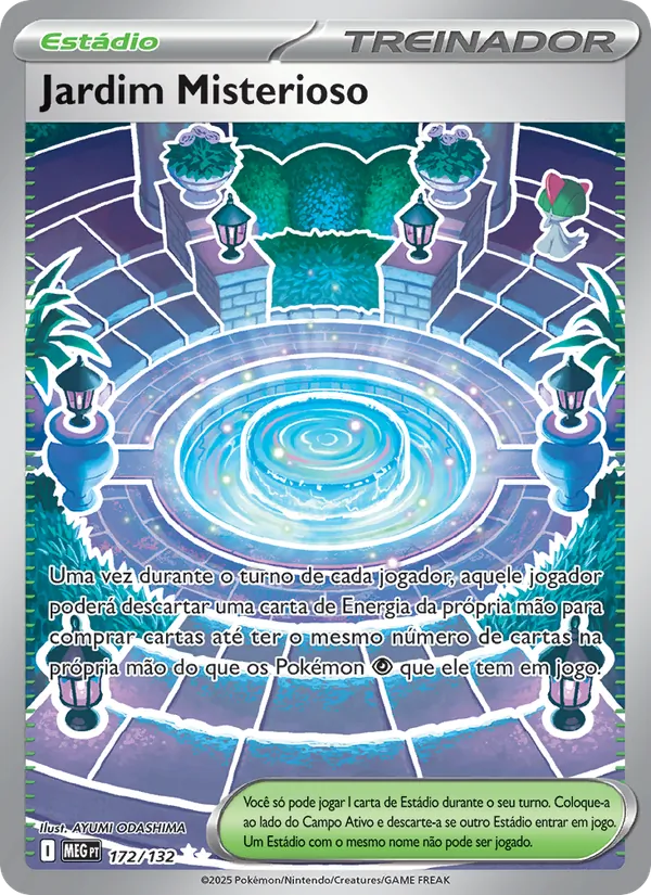 Jardim Misterioso Megaevolução 172/132