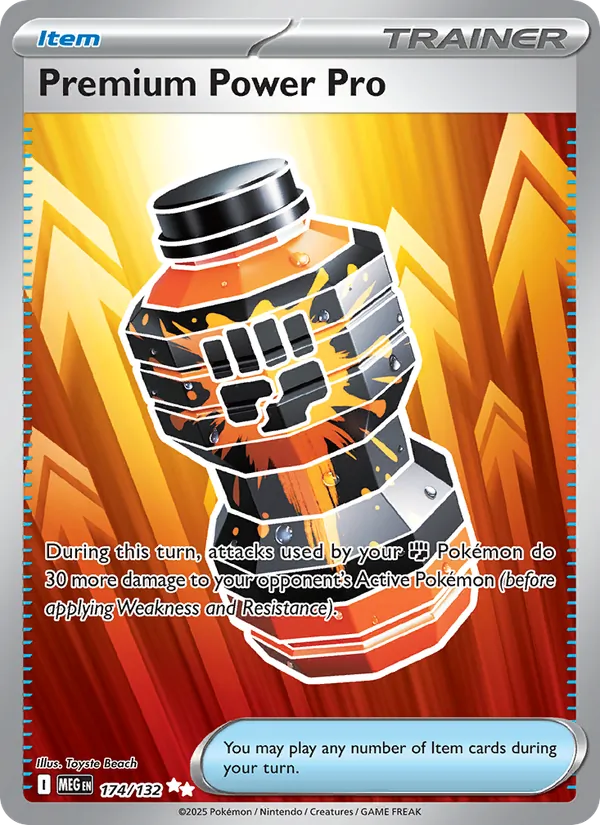 Premium Power Pro Mega Evolution 174/132
