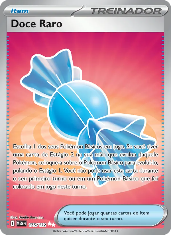 Doce Raro Megaevolução 175/132