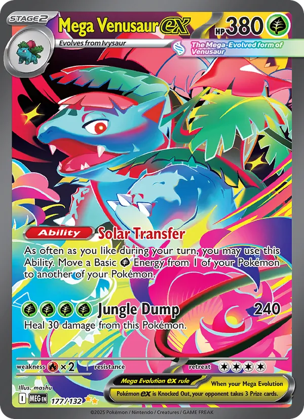 Mega Venusaur ex Mega Evolution 177/132
