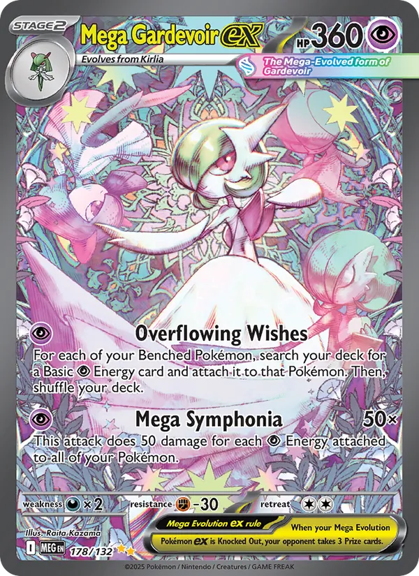 Mega Gardevoir ex Mega Evolution 178/132
