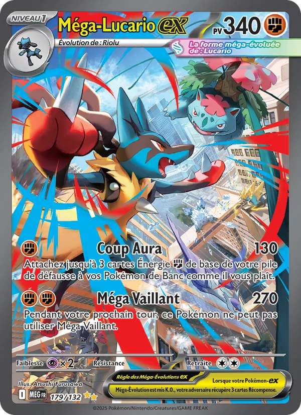 Méga-Lucario-ex Méga-Évolution 179/132