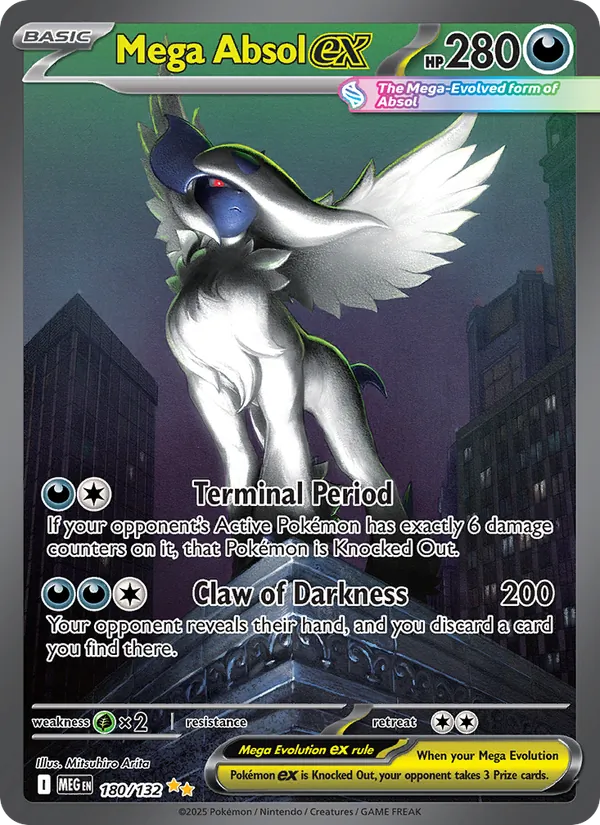 Mega Absol ex Mega Evolution 180/132