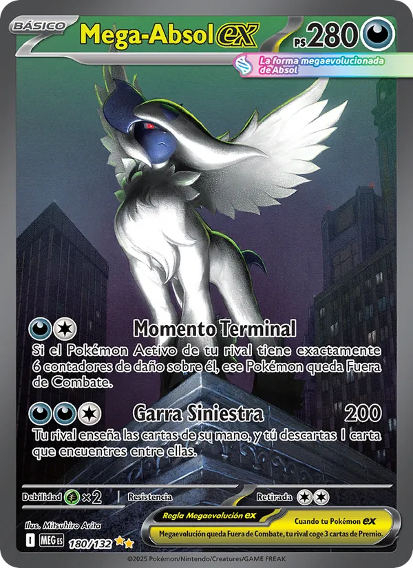 Mega-Absol ex Megaevolución 180/132