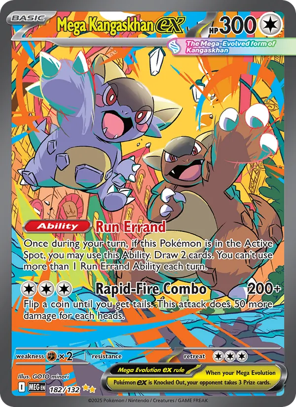 Mega Kangaskhan ex Mega Evolution 182/132