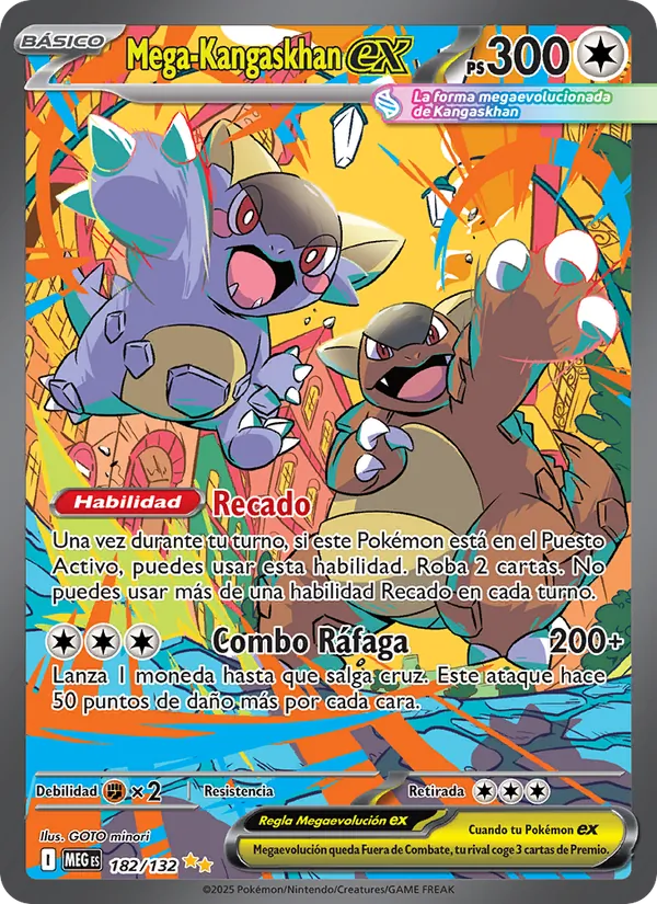 Mega-Kangaskhan ex Megaevolución 182/132